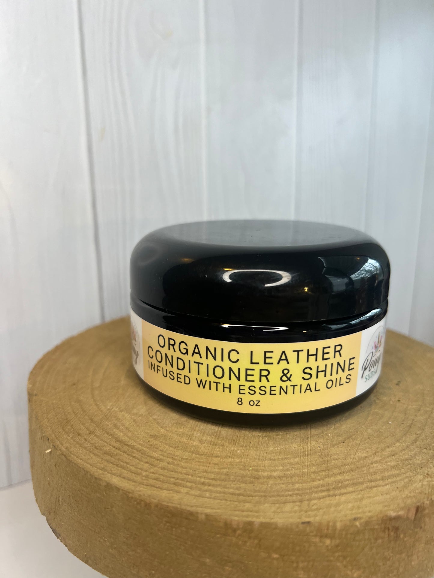 4 oz - Organic Leather Conditioner & Shine